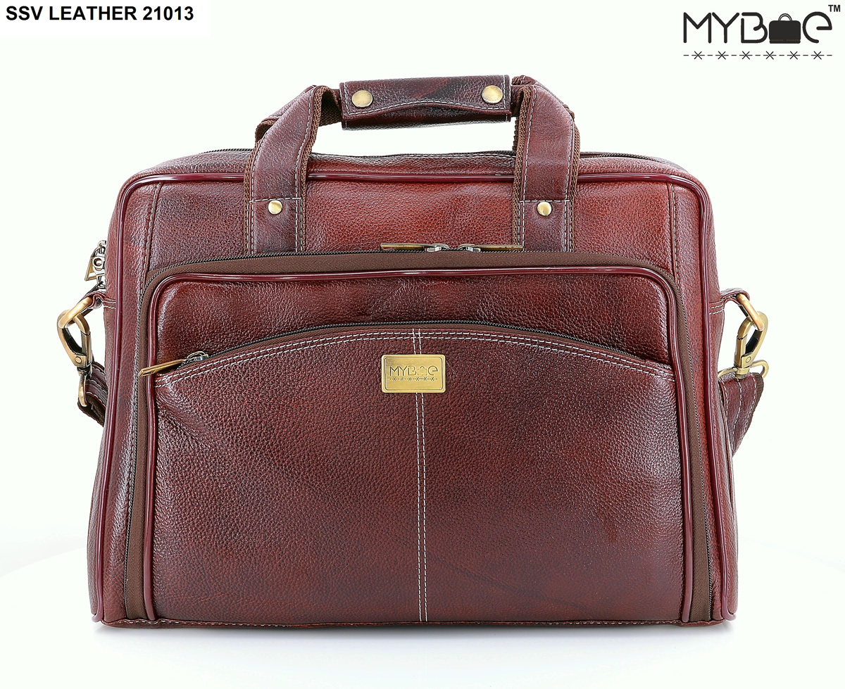 LEATHER LAPTOP BAG